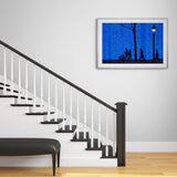 Champs Elysees in Blue