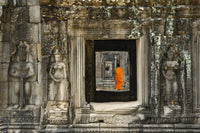 Monk in Angkor Wat
