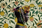 Mursi Girl With Berries